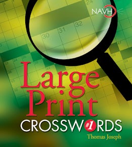 Large Print Crosswords #1
