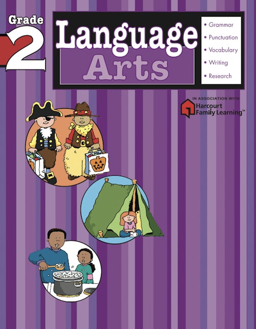 Language Arts: Grade 2 (Flash Kids Harcourt Family Learning) by Flash ...