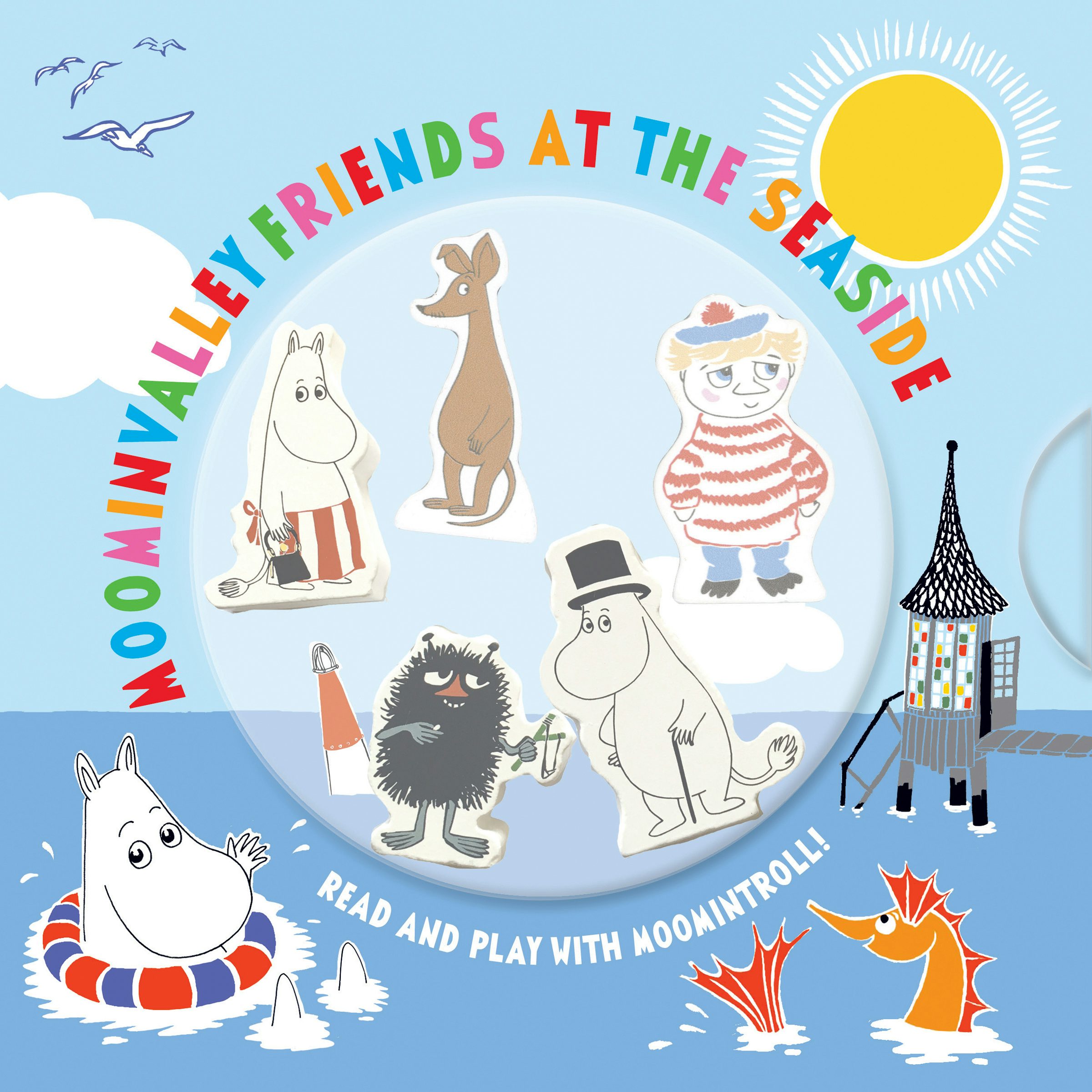 Moominvalley Friends at the Seaside by Katariina Heilala