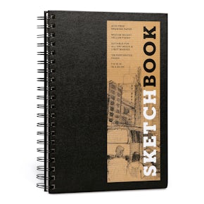 Sketchbook (Basic Medium Spiral Black)