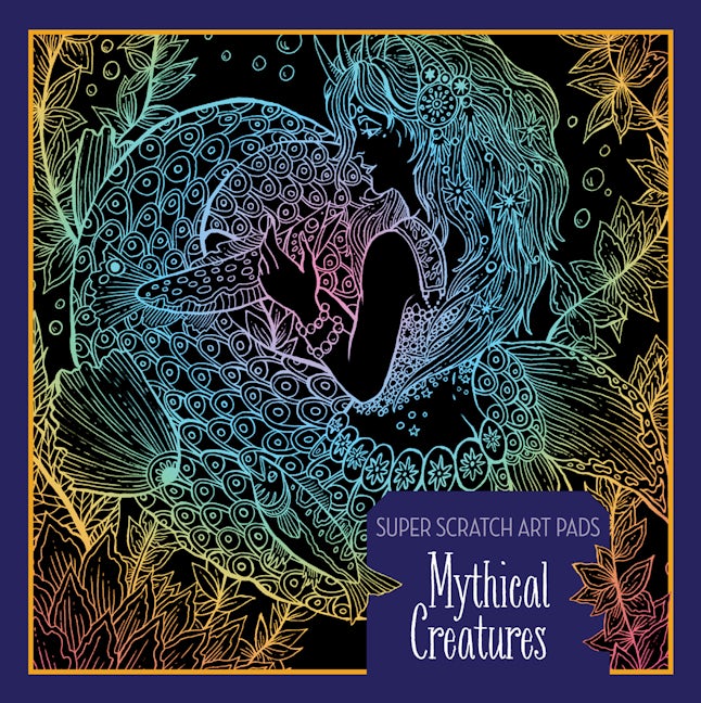 Super Scratch Art Pads: Mythical Creatures