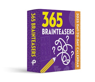 365 Brainteasers 2025 Day-to-Day Calendar