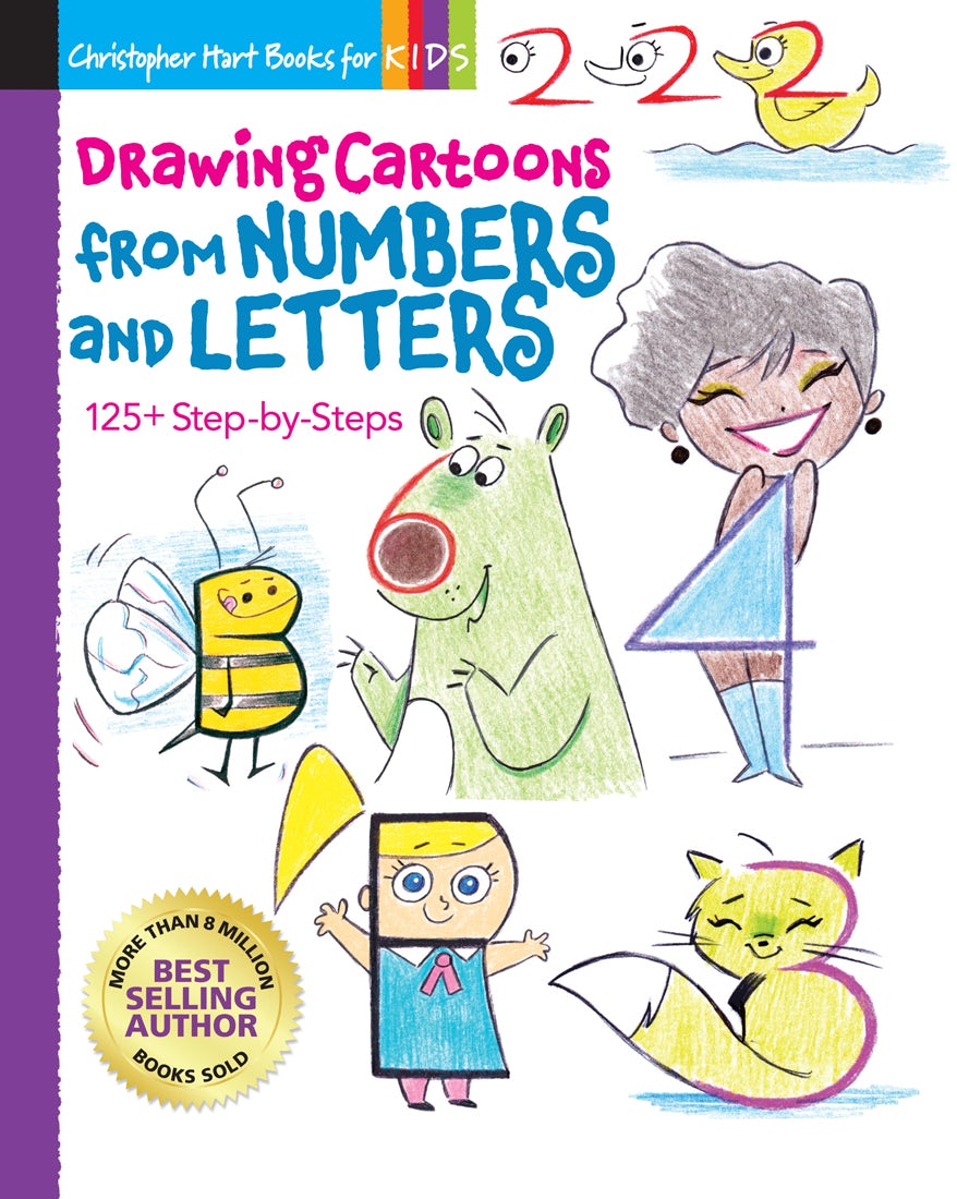 Drawing for Kids How to Draw Number Cartoons Step by Step Number Fun   Cartooning for Children  Beginners by Turning Numbers  Letters into  Cartoons by Rachel Goldstein  Goodreads