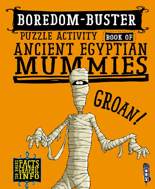 Boredom-Buster Puzzle Activity Book of Ancient Egyptian Mummies