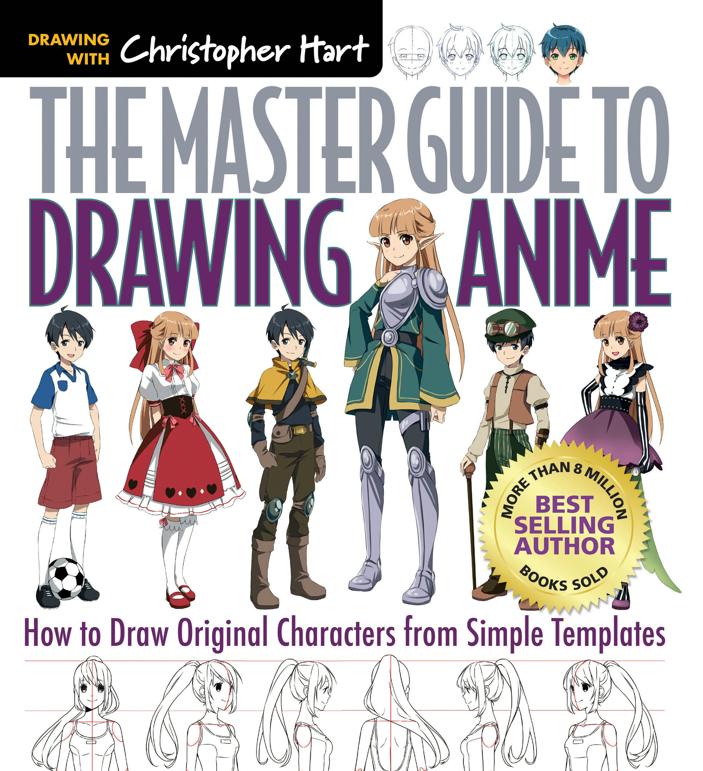 How to Draw Anime Characters Anime Drawing Tutorials  YouTube