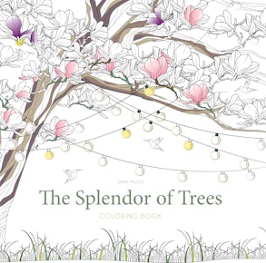 The Splendor of Trees Coloring Book