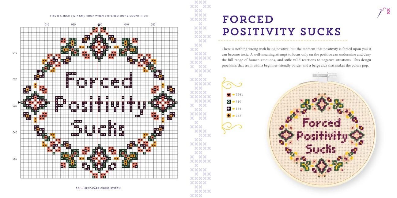Feminist Cross-Stitch Pattern Book