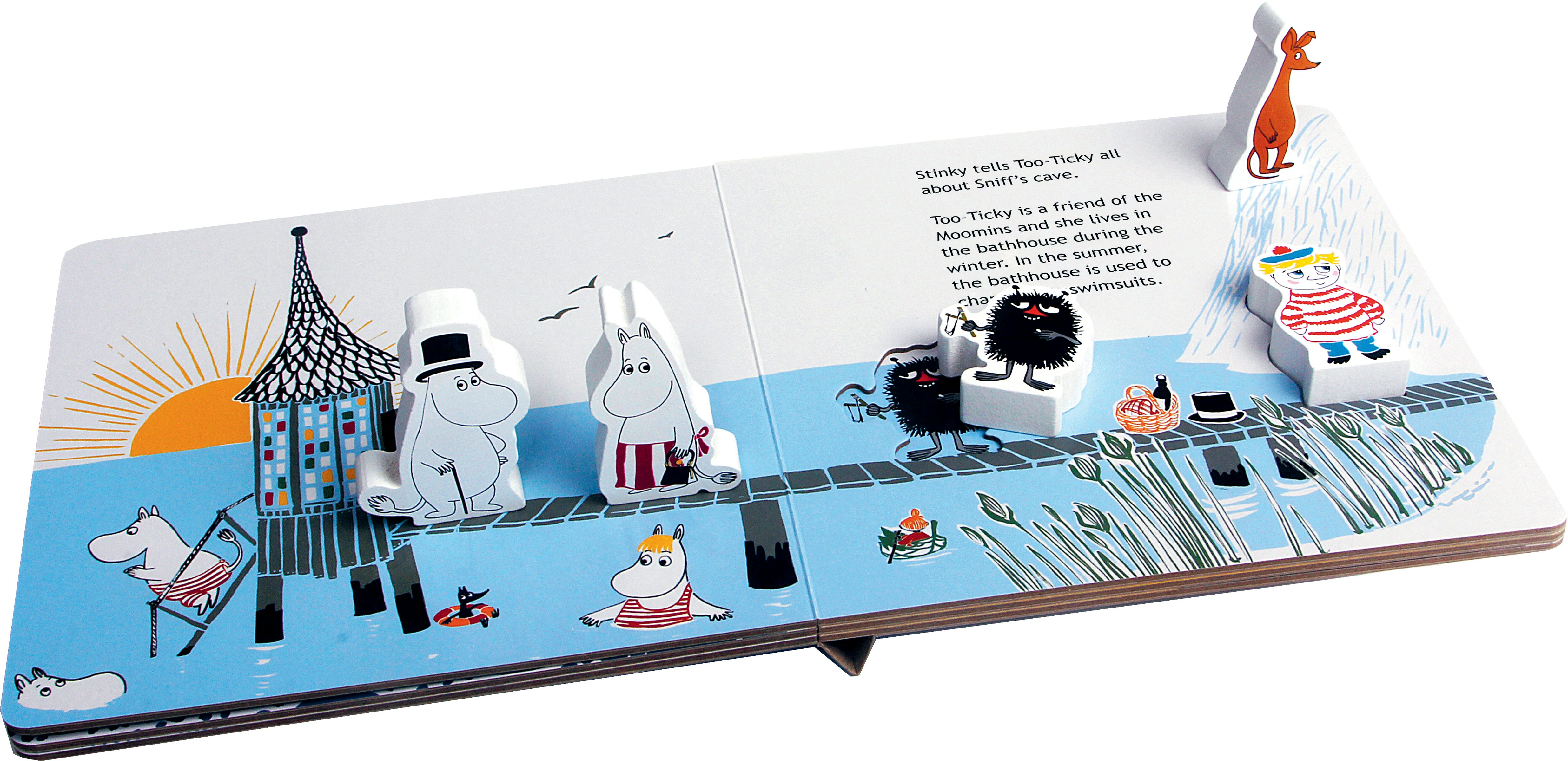 Moominvalley Friends at the Seaside by Katariina Heilala