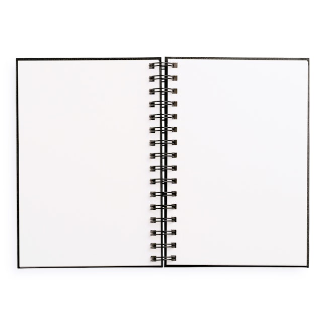 Sketchbook (Basic Small Spiral Black) by Union Square & Co.