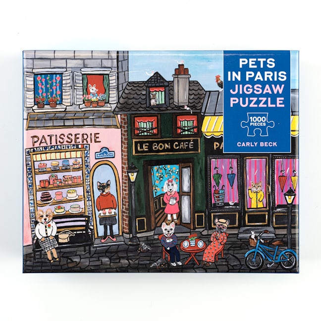 Pets in Paris 1,000-Piece Jigsaw Puzzle by Carly Beck: 9781454947738 -  Union Square & Co.