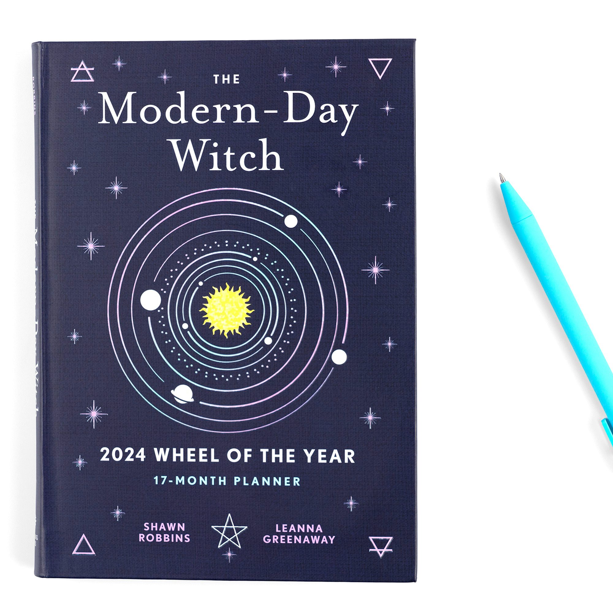 Modern Day Witch 2024 Wheel Of The Year 17 Month Planner By Shawn   9781454949091.in12 