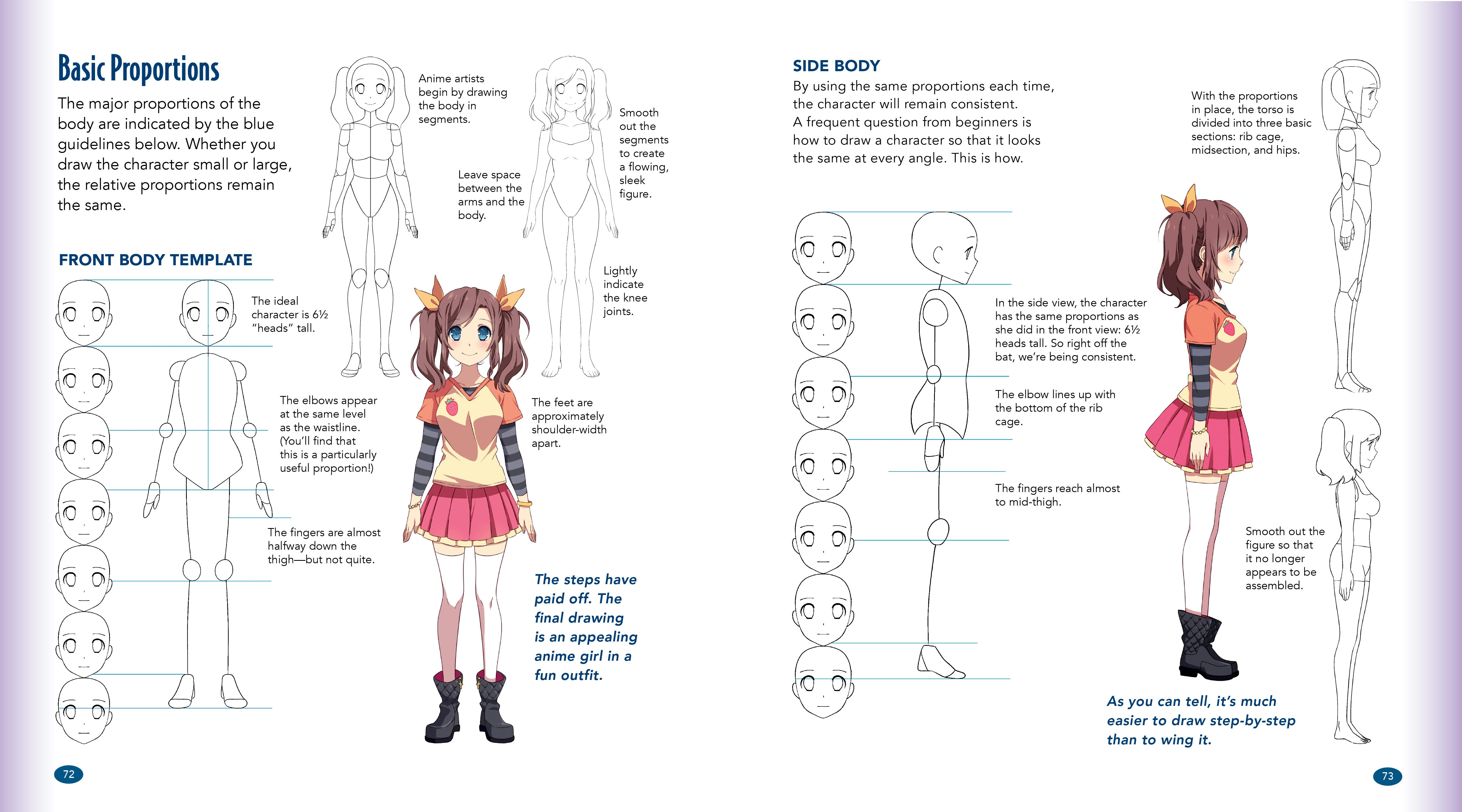 Drawing & Coloring Essentials - Drawing and Painting Anime and Manga Faces  [Book]