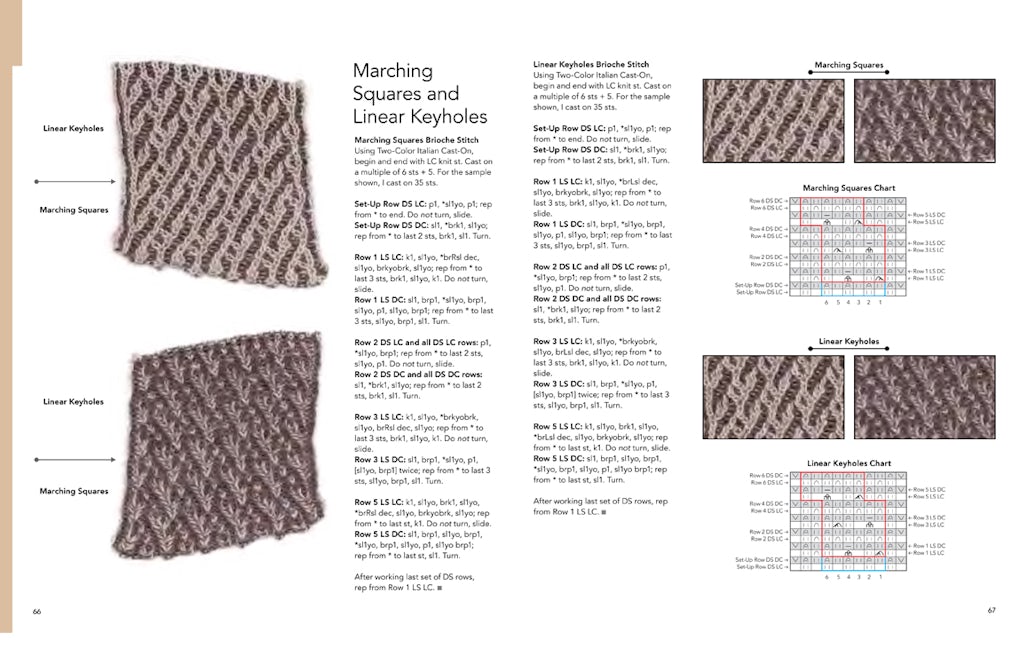 Knitting Brioche by Nancy Marchant - Around the Table Yarns
